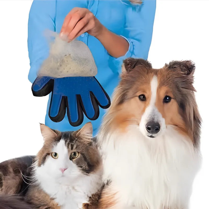 Luva Magica para Remoção de Pelos para Pets