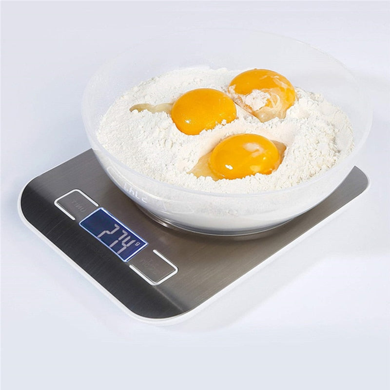Mini Balança de Cozinha com Visor LCD
