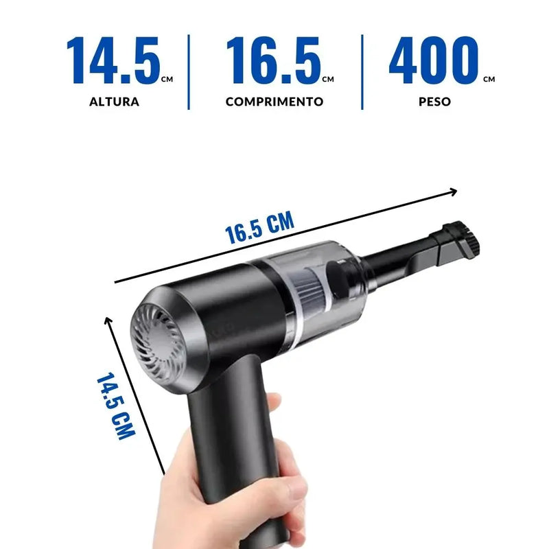 Mini Portable USB Rechargeable Wireless Vacuum Cleaner High Power for Home Car