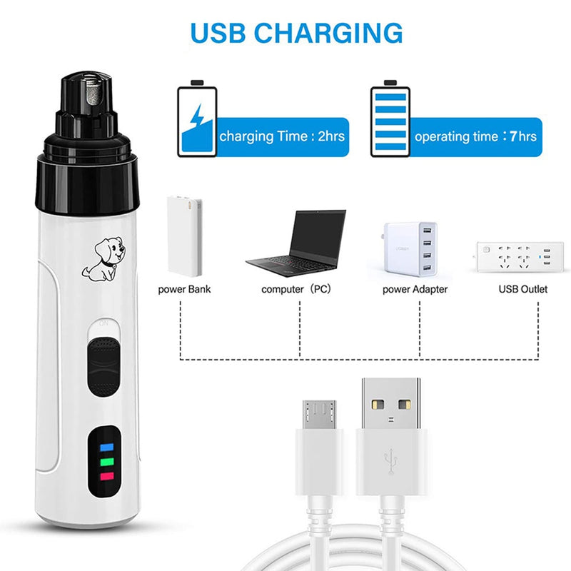 Cortador de Unhas Elétrico para Pets