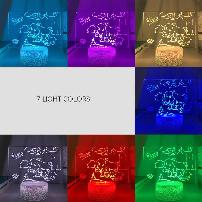 Quadro Mágico com iluminação LED