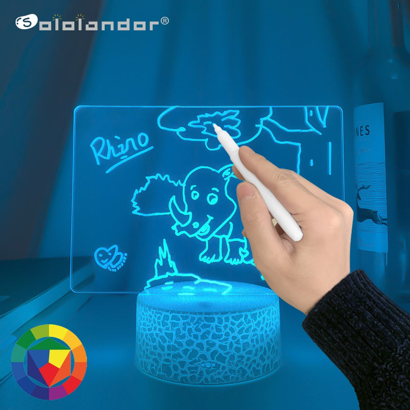 Quadro Mágico com iluminação LED