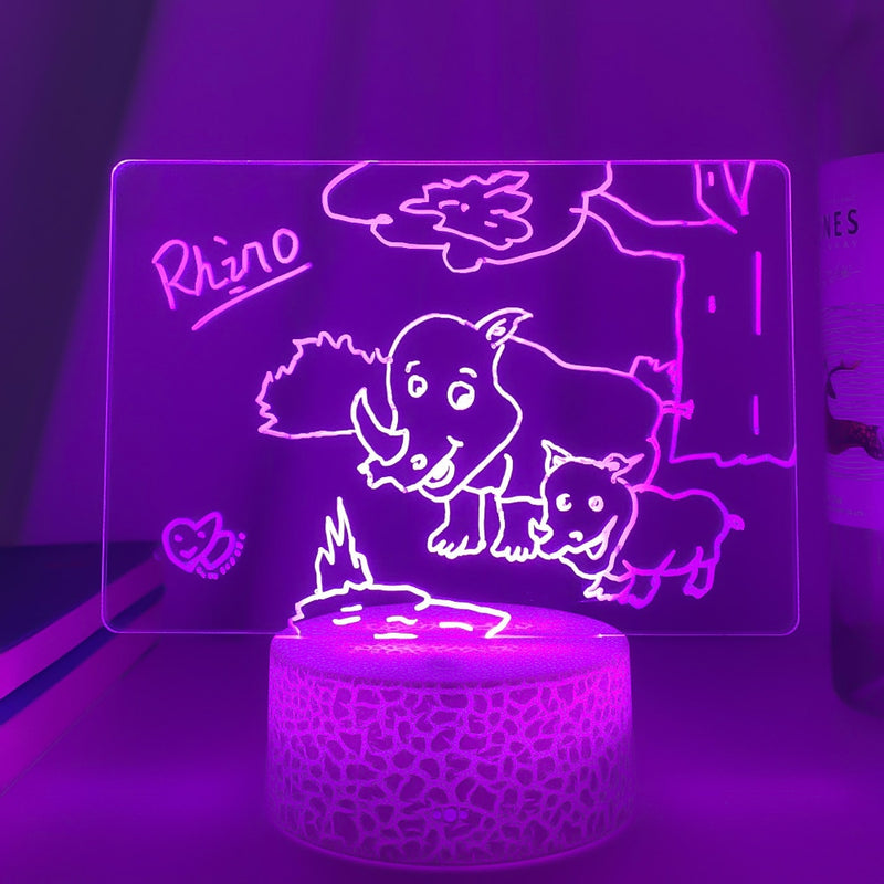 Quadro Mágico com iluminação LED