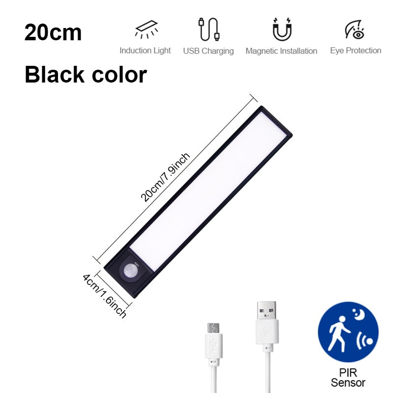 Luminária LED com Sensor de Movimento