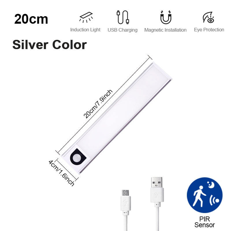 Luminária LED com Sensor de Movimento