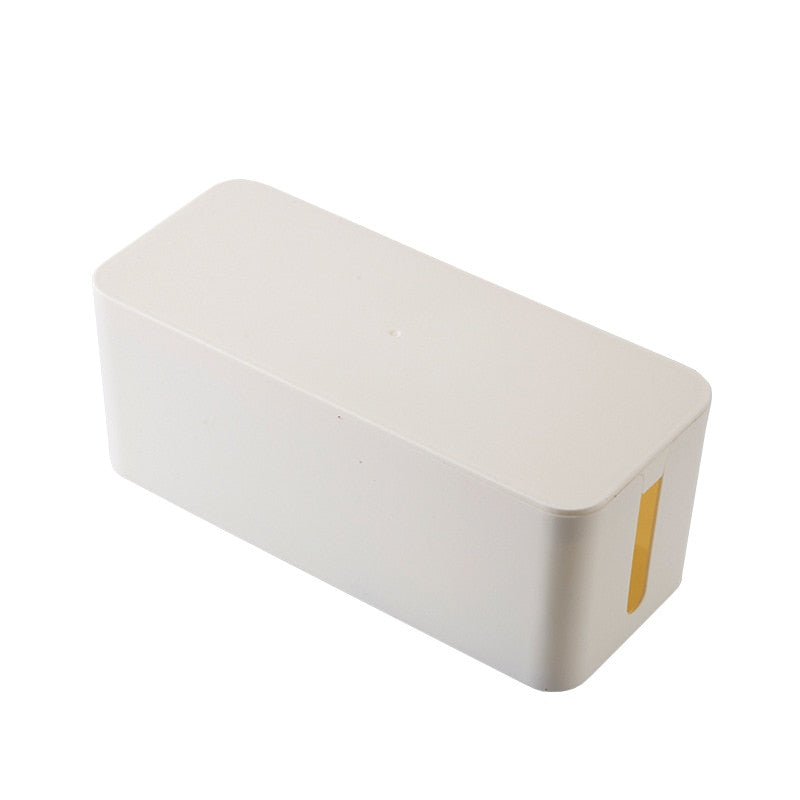 Caixa de Armazenamento para Cabos e Plugs