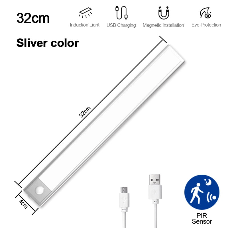 Luminária LED com Sensor de Movimento