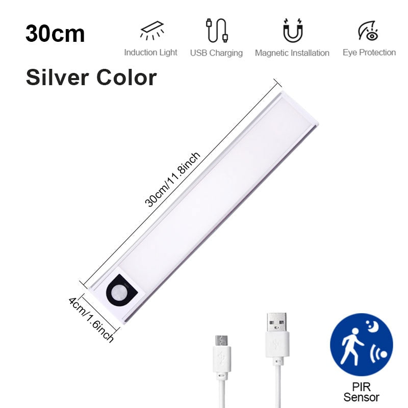 Luminária LED com Sensor de Movimento