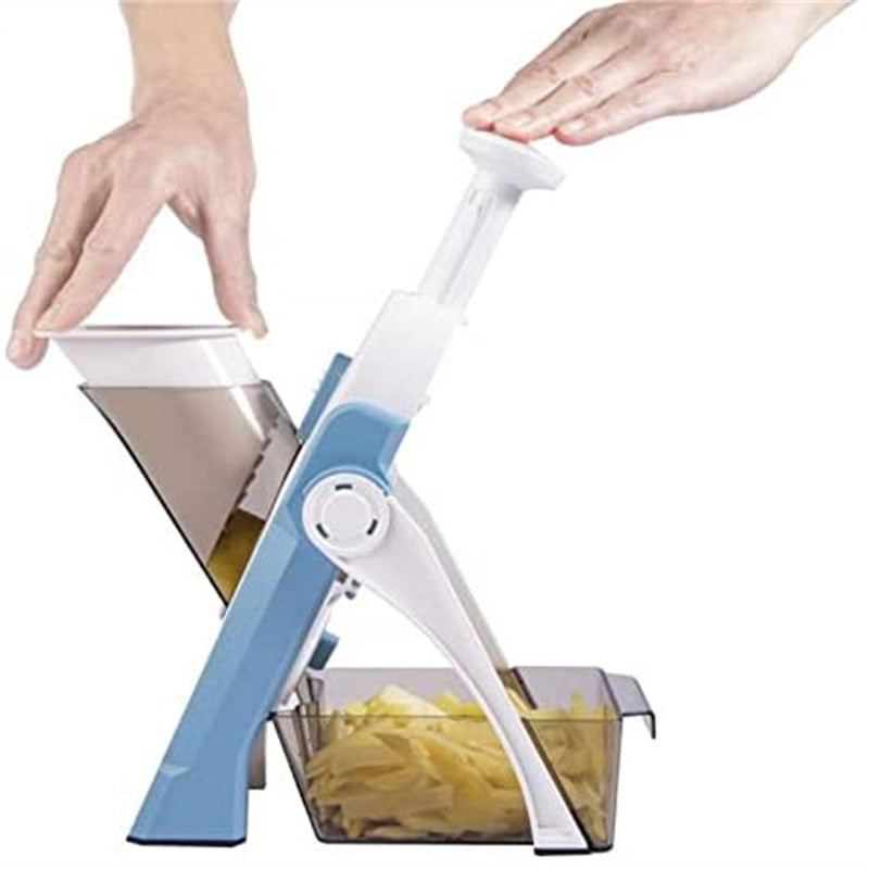 Multifunctional Vegetable Cutter Adjustable Grater Shredding Artifact Kitchen Slicing Artifact Manual Grater Kitchen Tool