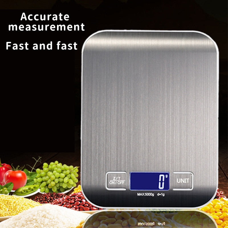 Mini Balança de Cozinha com Visor LCD