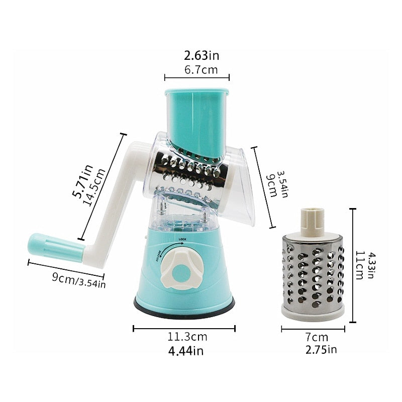 Kitchen rubbing mashing garlic grinding roller potato shredder shredder squeezing vegetable grater peeling pulling garlic shredd