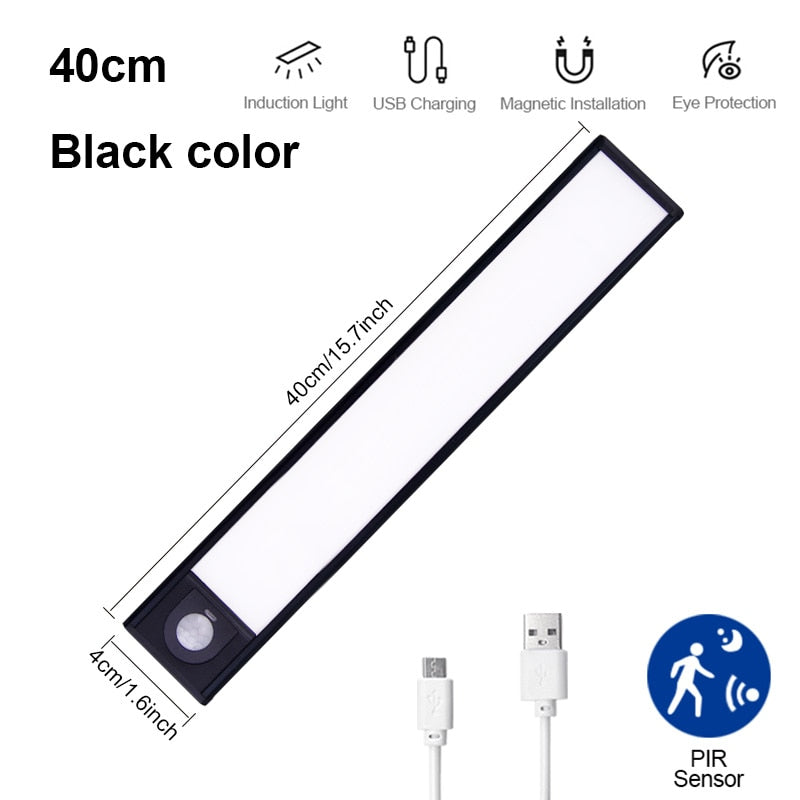 Luminária LED com Sensor de Movimento