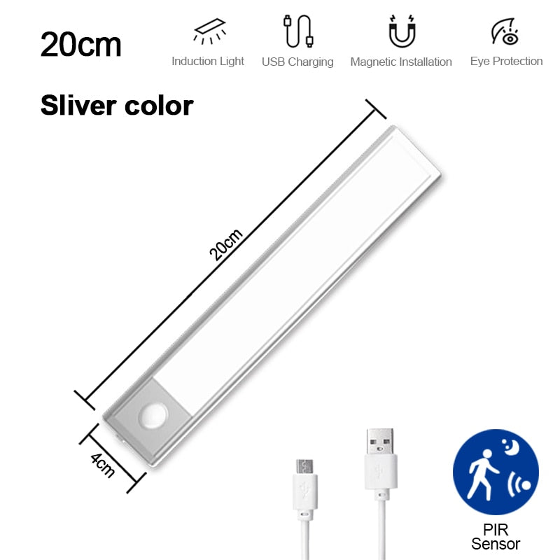Luminária LED com Sensor de Movimento