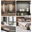 Luminária LED com Sensor de Movimento